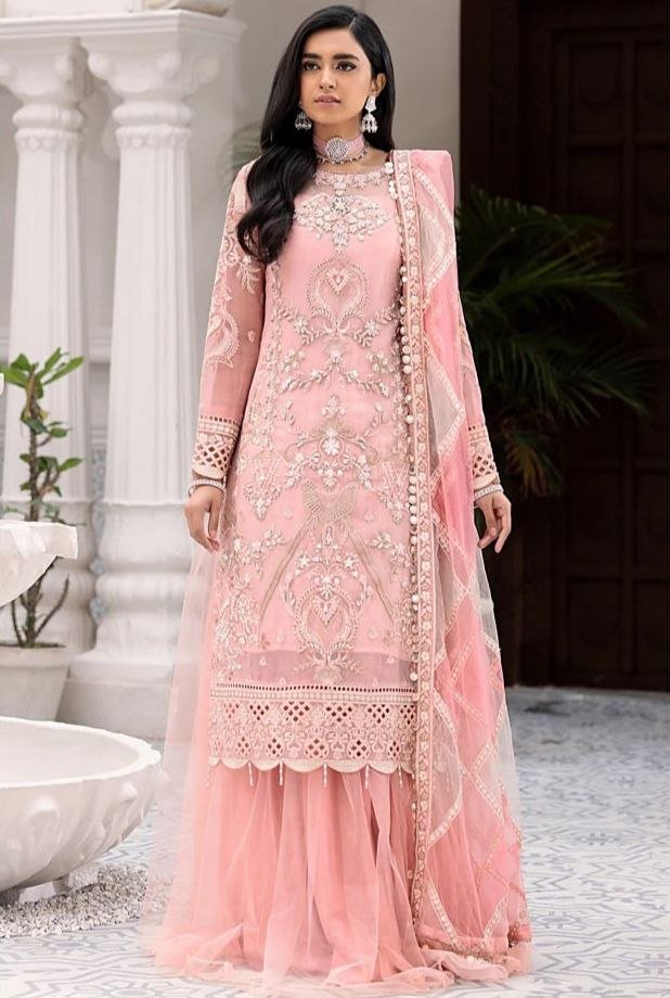 Wedding Suit Salwar Bridal Pakistani Indian Wear Designer Anarkali kameez Women Skyview Fashion