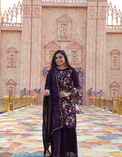 Designer Party Suit Bollywood Anarkali Indian Salwar Kameez Ethnic Plazzo