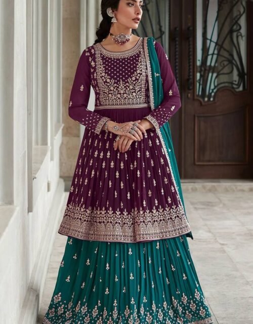 Indian Bollywood Wear Salwar Pakistani Kameez Dress Designer Party Long Gown
